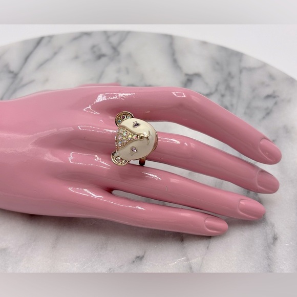 Crystal‎ Teddy Bear Ring Jewelry - Picture 2 of 6